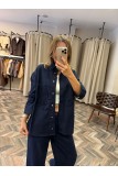 9900-2517555 CEP NAKIŞLI GABARDİN CEKET