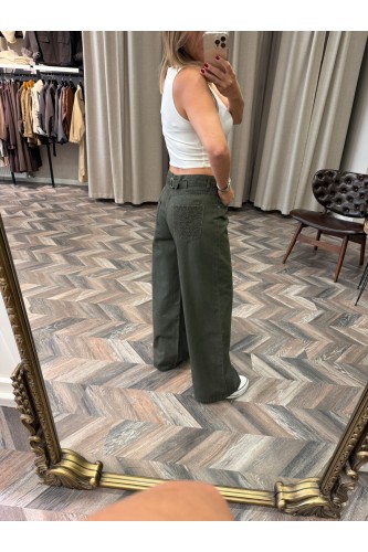 9901-2517556 CEP NAKIŞLI GABARDİN PANTOLON