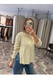 9904-2517593 SELANİK ÖRGÜ SİMLİ TRİKO