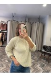 9904-2517593 SELANİK ÖRGÜ SİMLİ TRİKO