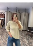 9904-2517593 SELANİK ÖRGÜ SİMLİ TRİKO