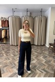 9944-108-011 KEMERLİ KESİK PAÇA JEAN