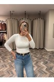 6957-4564 BİSİKLET YAKA BLUZ