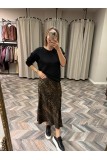 9808-17640 KAHVE LEOPAR SATEN VRV ETEK