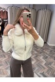 8306-140243 ANGORA YAKASI KÜRKLÜ
