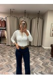 9045-16363 PATLI DÜĞMELİ TSHİRT