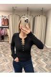 9045-16363 PATLI DÜĞMELİ TSHİRT
